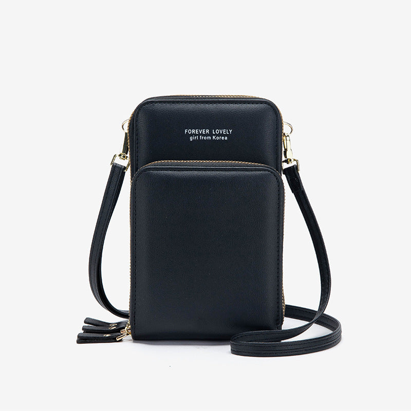 Crossbody Tri-fold Pockets Phone Bag