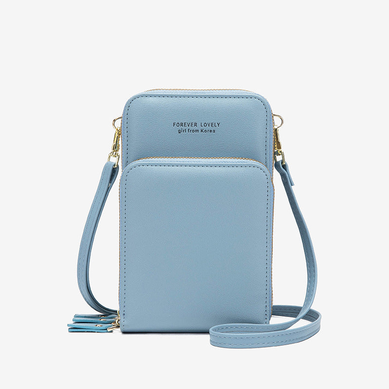Crossbody Tri-fold Pockets Phone Bag