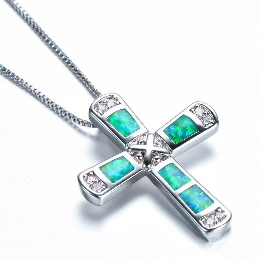 Alloy Cross Necklace