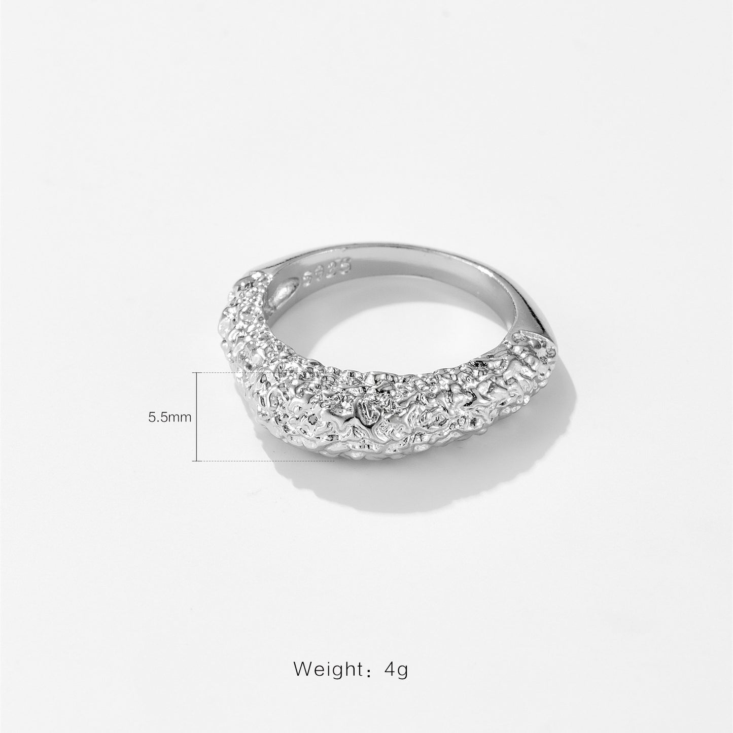 High Sense Retro Minority Irregular Ring