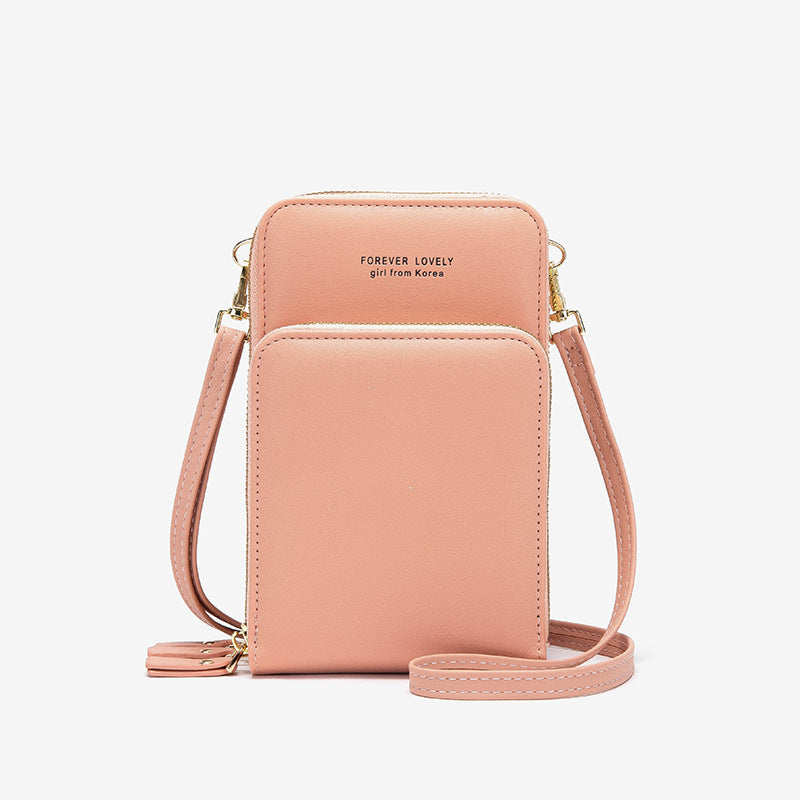 Crossbody Tri-fold Pockets Phone Bag