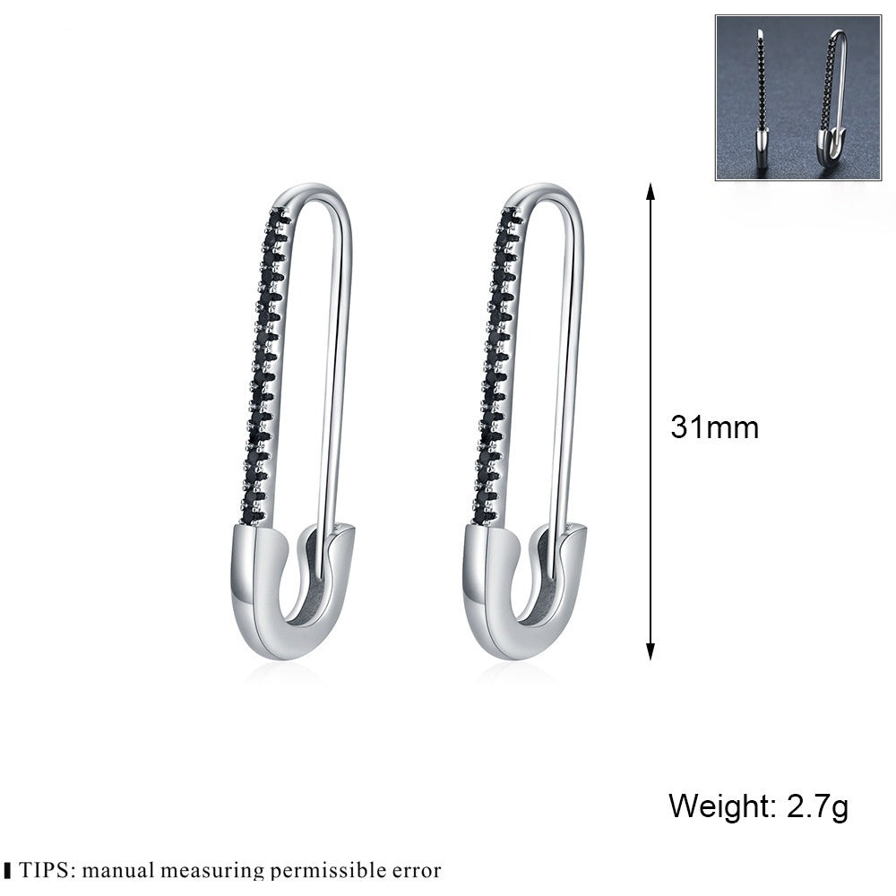 Personality Clip Shape Earrings