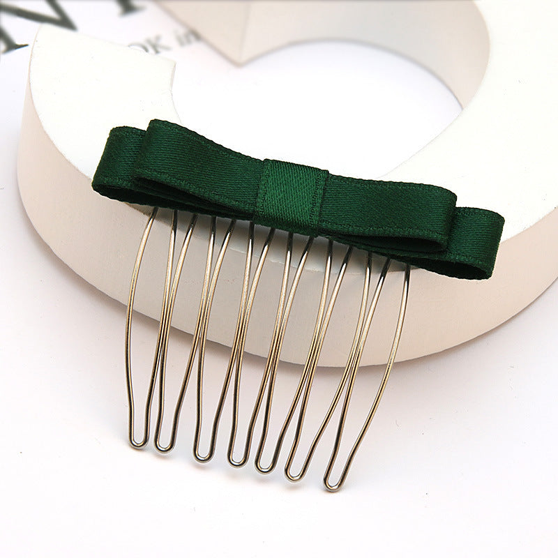 Bow Hair Comb Clip