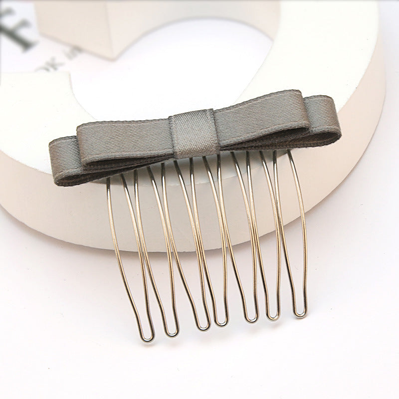 Bow Hair Comb Clip