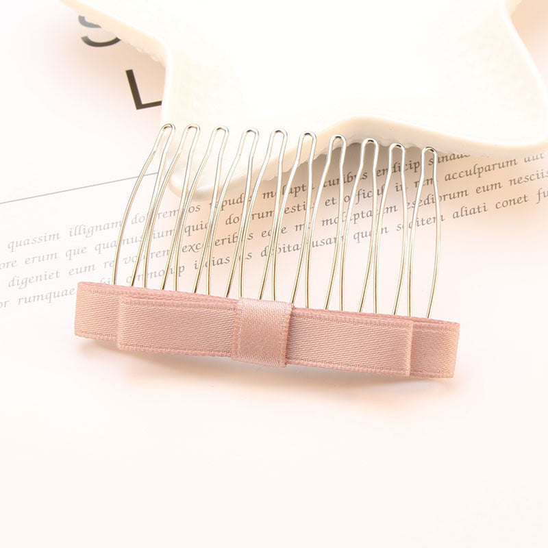 Bow Hair Comb Clip