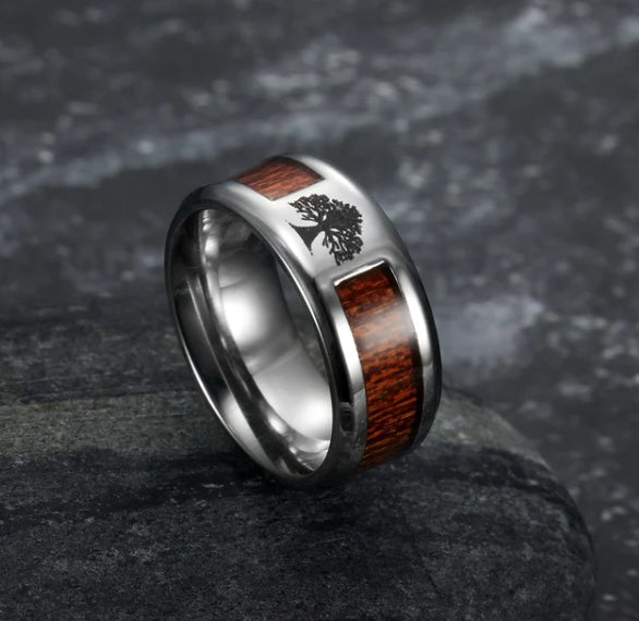 Tree Of Life And Wood Ring