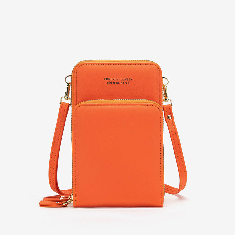 Crossbody Tri-fold Pockets Phone Bag