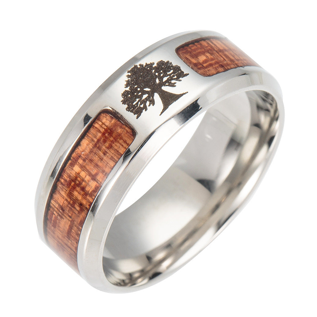 Tree Of Life And Wood Ring