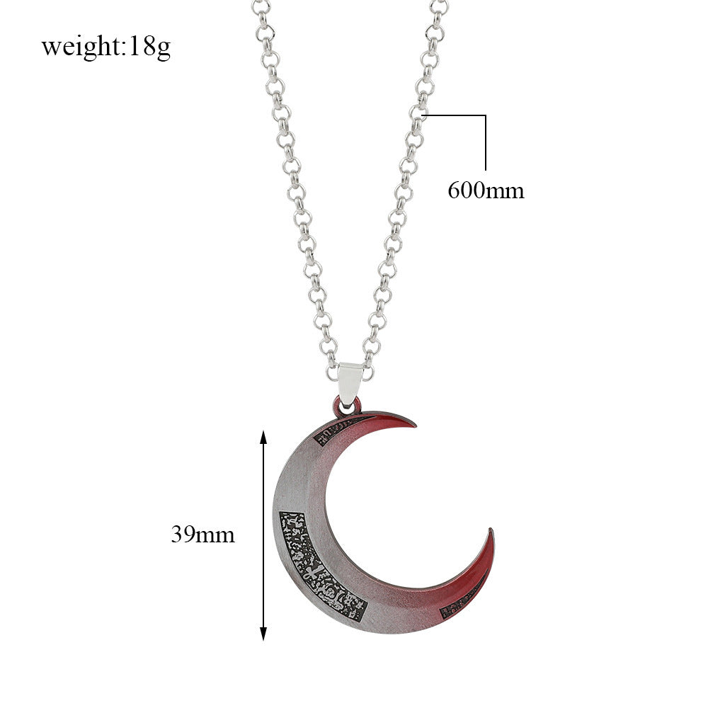Moon Knight Pendant Necklace