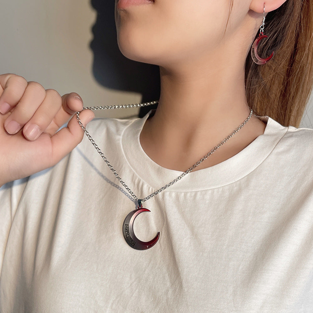 Moon Knight Pendant Necklace