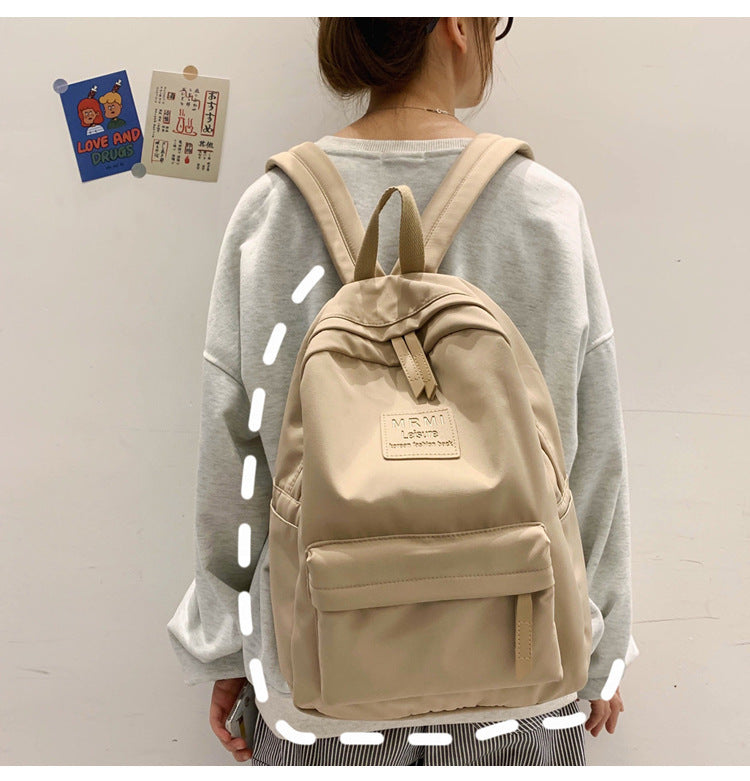 Solid School/College Backpack For Men And Women