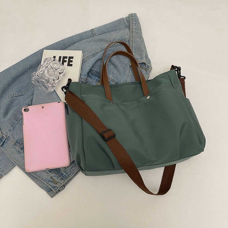 Casual Simple Shoulder Bag Large Capacity