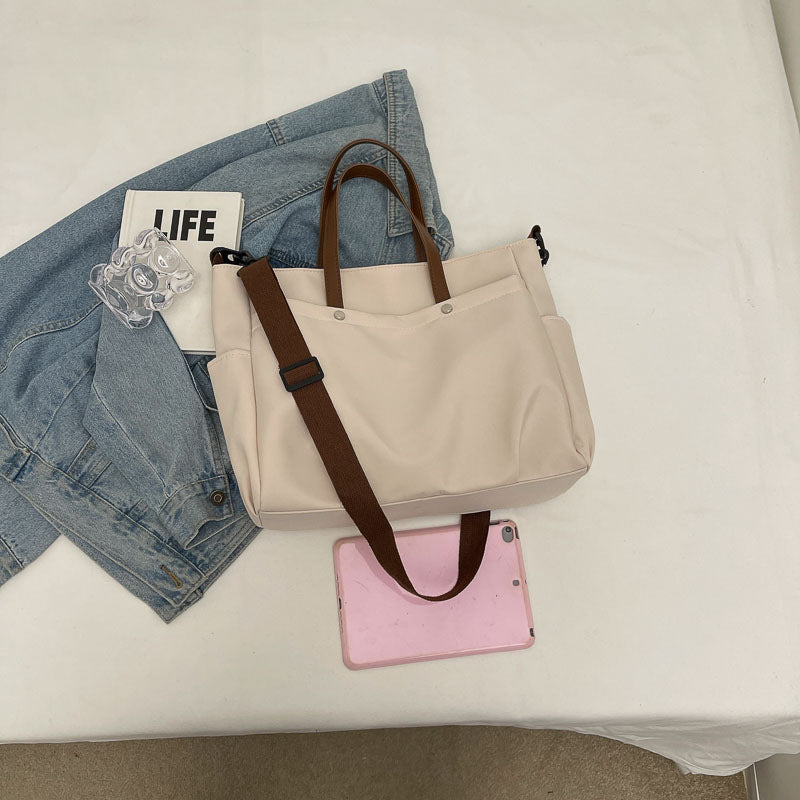 Casual Simple Shoulder Bag Large Capacity