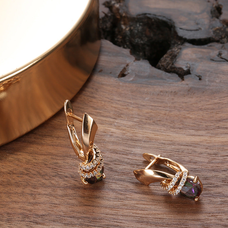 BMCS Zircon Earrings
