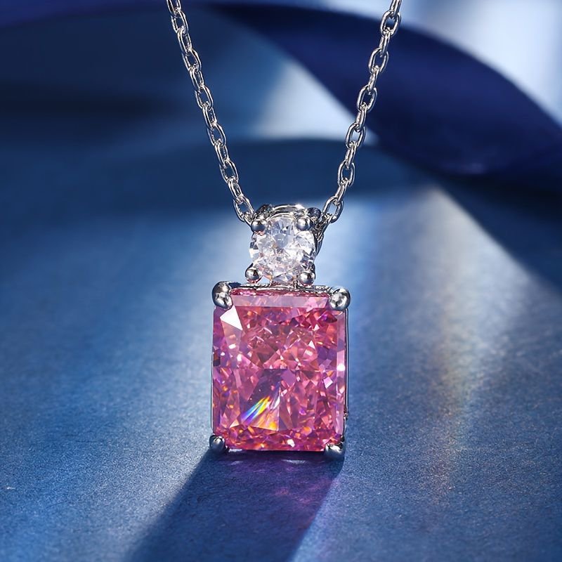 Lab Simulated Diamond Necklace