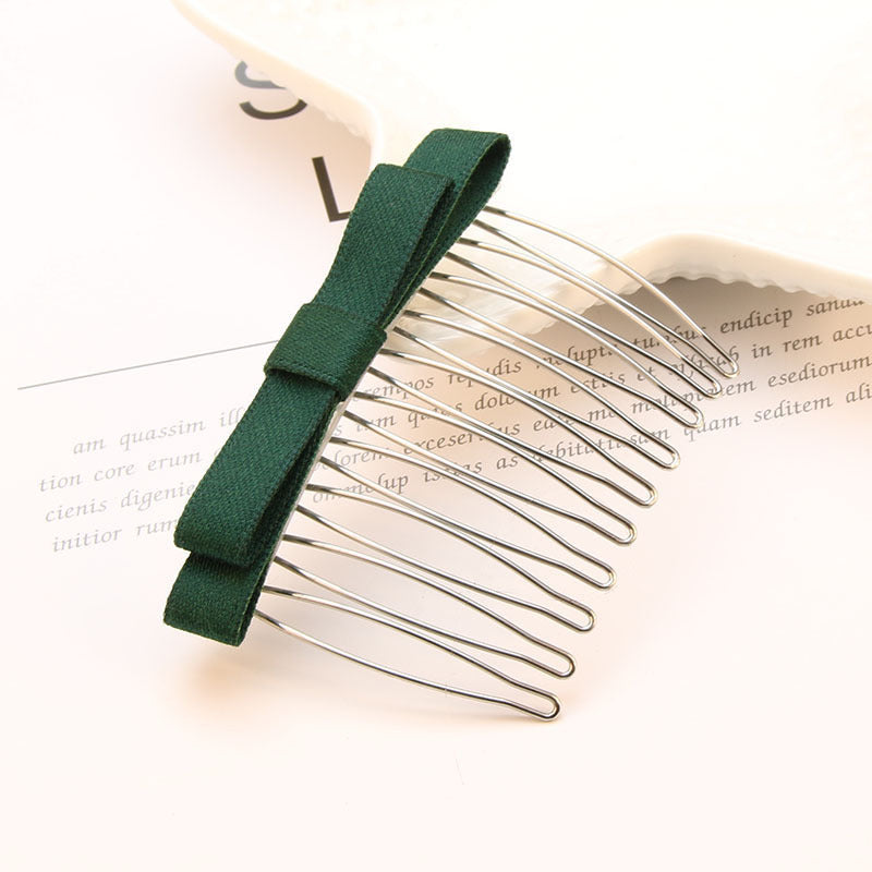 Bow Hair Comb Clip