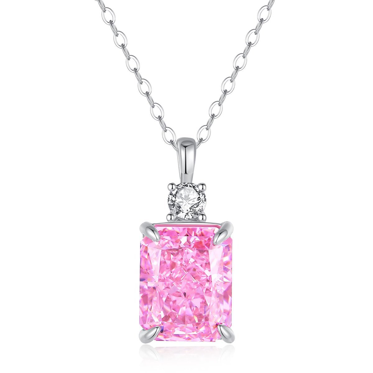 Lab Simulated Diamond Necklace