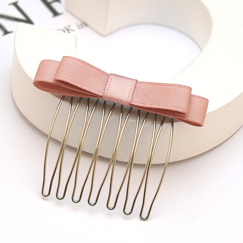 Bow Hair Comb Clip