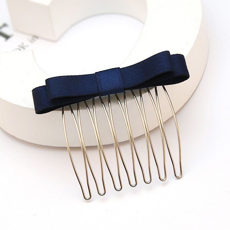 Bow Hair Comb Clip