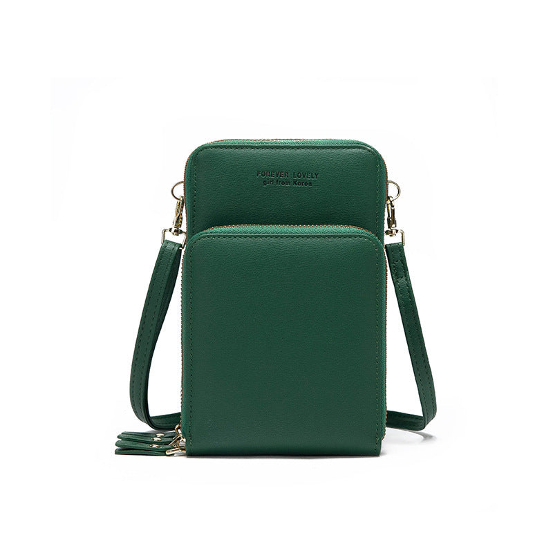 Crossbody Tri-fold Pockets Phone Bag
