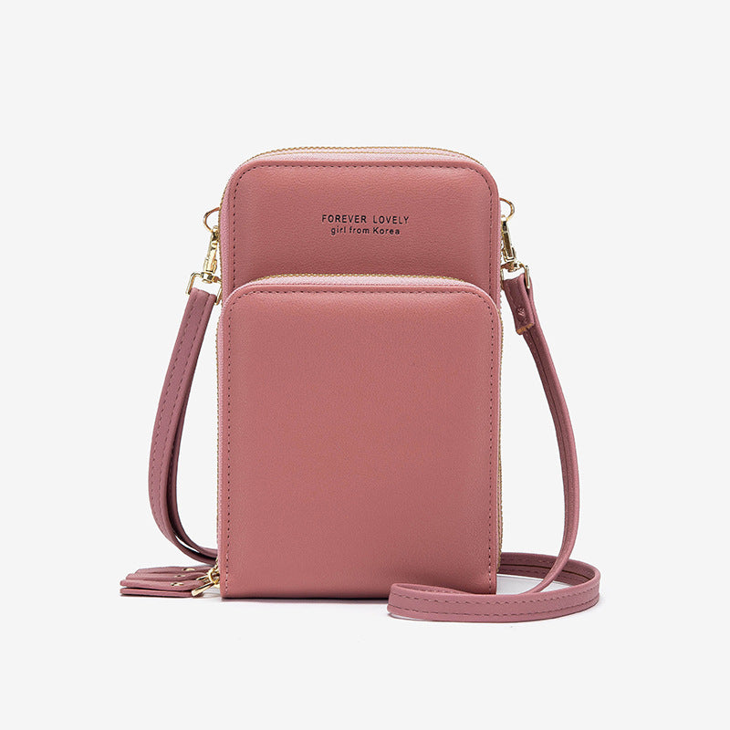 Crossbody Tri-fold Pockets Phone Bag