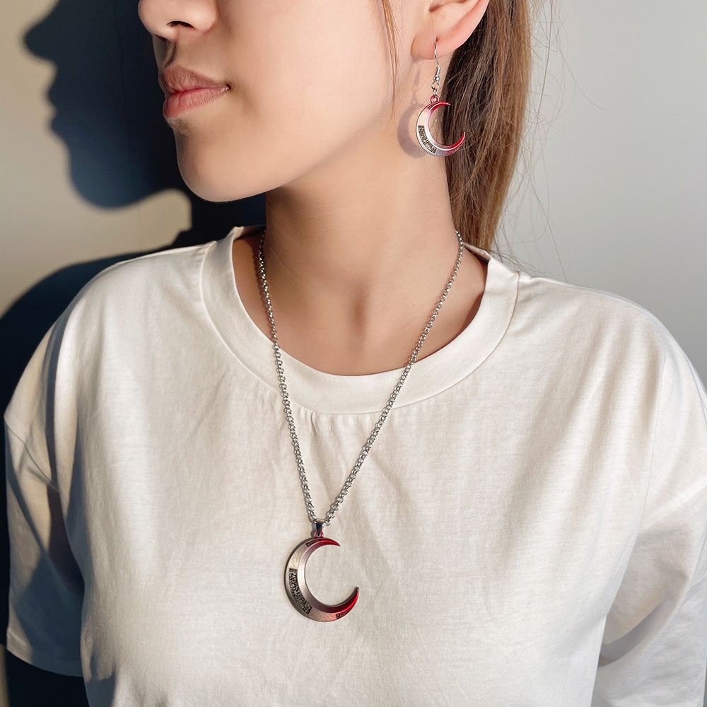 Moon Knight Pendant Necklace