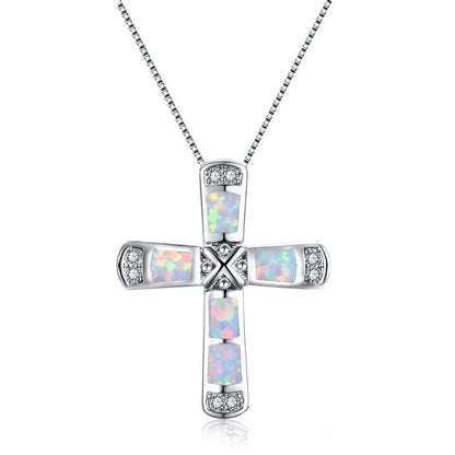 Alloy Cross Necklace