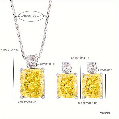 Lab Simulated Diamond Necklace