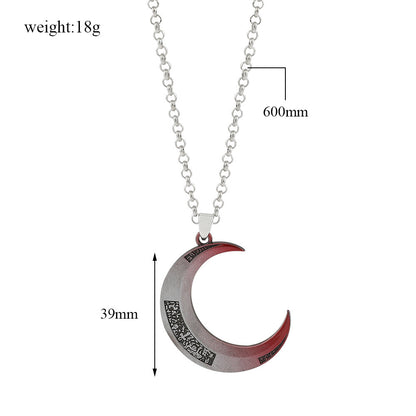 Moon Knight Pendant Necklace