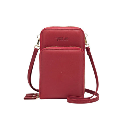 Crossbody Tri-fold Pockets Phone Bag