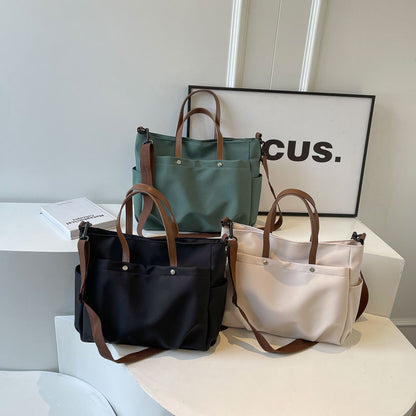Casual Simple Shoulder Bag Large Capacity